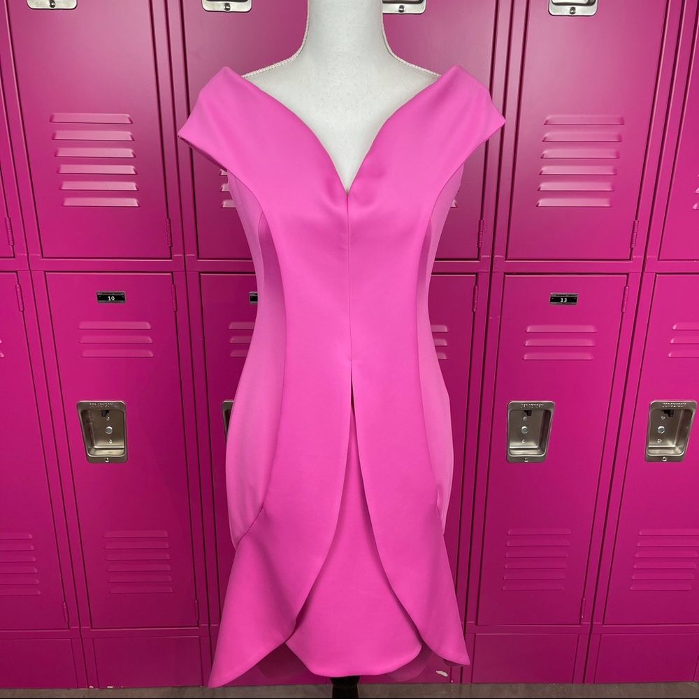 Black Halo Eve by Laurel Bergman Pink Wink Dress 6
